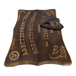 Спиритическая доска OUIJA "Эксклюзивная" на украинском языке (46×29×1,8см),резная,массив дерева