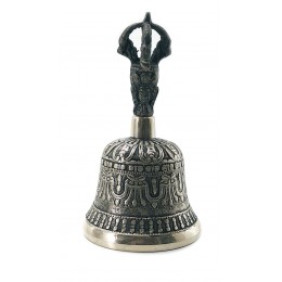 Колокол чакровый бронзовый (№1)(d-6 ,h-10,5 см) (Непал)(250 г.)