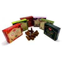 Precious Assorted Perfumed Incense (Incense in assortment, set of 6 pcs)(Hem) cones