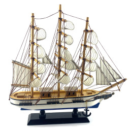Модель вітрильника на підставці (400х330х60 мм)B