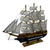 Model of a sailboat on a stand (40x34x6.5 cm)