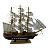 Model of a sailboat on a stand (40x34x6.5 cm)