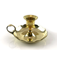 Подсвечник бронзовый с  ручкой (11,3х9,7х6 см)