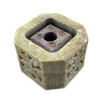 Подсвечник-подставка для благовоний из мыльного камня колодец( 5.6х5.6х4 см)