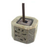 Подсвечник-подставка для благовоний из мыльного камня колодец( 5.6х5.6х4 см)