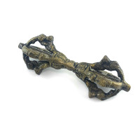Bronze vajra (9x3.3x3 cm.)