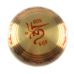 Bronze singing bowl (d-15.5cm h-7 cm)