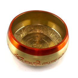 Чаша поющая бронзовая " Будда" (13х12х6.2 см)
