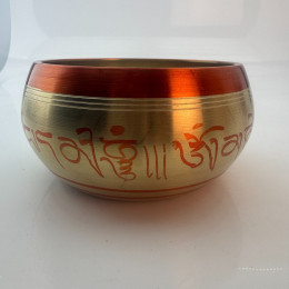 DISCOUNT Singing bronze bowl "Buddha" (13x12x6.2 cm)