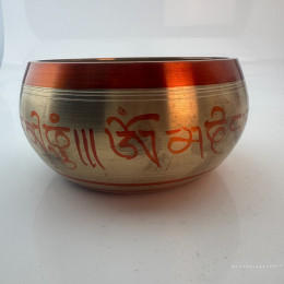 DISCOUNT Singing bronze bowl "Buddha" (13x12x6.2 cm)