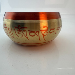 DISCOUNT Singing bronze bowl "Buddha" (13x12x6.2 cm)