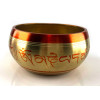 Singing bowl bronze "Buddha" (13x12x6.2 cm)