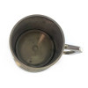 Bronze silver mug (14x 11.4x 10.9 cm) 400 ml