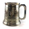 Bronze silver mug (14x 11.4x 10.9 cm) 400 ml