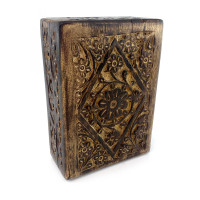Mango wood box (17.8x12.5x6 cm)