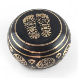 Чаша поющая "Следы Будды" ( 10х9.3х5.2 см)