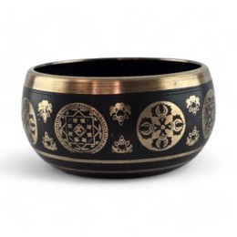 Чаша поющая "Следы Будды" ( 10х9.3х5.2 см)