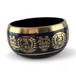 Singing bowl "OM" (10x9.3x5.2 cm)