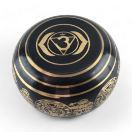 Singing bowl "OM" (10x9.3x5.2 cm)