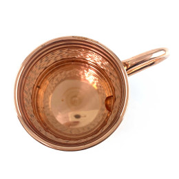 Кружка медная ( 11.8 х12.8х 9.2 см)