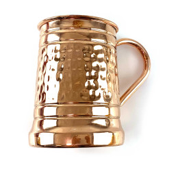 Кружка медная ( 11.8 х12.8х 9.2 см)