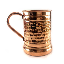 Кружка медная ( 11.8 х12.8х 9.2 см)
