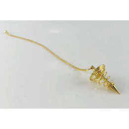 Маятник биолокационный бронзовый (23х 4.2х 2.2 см)