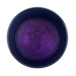 Чаша поющая  черная ( 15.5х14.4х7.6 см)