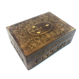 Mango wood box (20.5x10.5x7.5 cm)