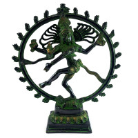 Shiva dancing bronze (29x26x7.5 cm)