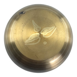DISCOUNT: Bronze Singing Bowl "Buddha" (6.5 x 13 x 11.8 cm)