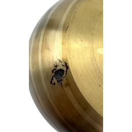 DISCOUNT: Bronze Singing Bowl "Buddha" (6.5 x 13 x 11.8 cm)