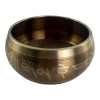 DISCOUNT: Bronze Singing Bowl "Buddha" (6.5 x 13 x 11.8 cm)