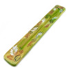 Incense stand "Barvystiy lis" (260x40x7 mm), hand-painted, solid wood.