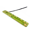 Incense stand "Kvitkova Polyana" (260x40x7 mm), hand-painted, solid wood.