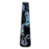 Incense stand "Zodiac-Aquarius" (260x40x7 mm), hand-painted, solid wood.