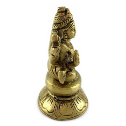Лакшми бронзовая( 8,3 х 5,5х 4,7 см)