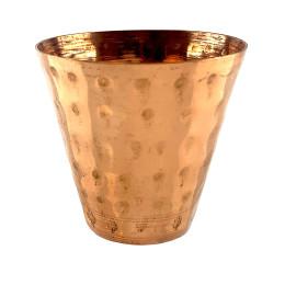 Copper glass (5.2x 5.2x 4.9 cm)