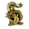 Figurine "Dragon with a crystal ball" (15x 14x8.5 cm)