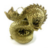 Figurine "Dragon with a crystal ball" (15x 14x8.5 cm)