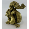 Figurine "Dragon with a crystal ball" (15x 14x8.5 cm)