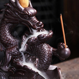 Incense stand "Dragon" (16.5x 13x9.5 cm)