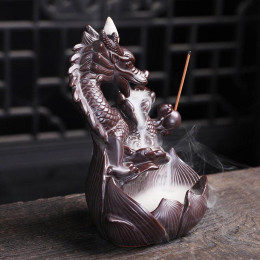 Incense stand "Dragon" (16.5x 13x9.5 cm)