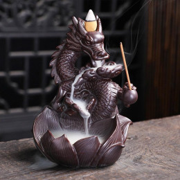 Incense stand "Dragon" (16.5x 13x9.5 cm)