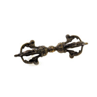 Bronze vajra (12.5x4.5x4.5 cm)