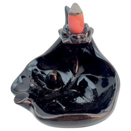 Уценка Подставка под благовония Back Flow "Лотос"( 8х9,2х8,8 см)