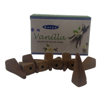 Vanilla Backflow Dhoop Cone (Ваніль) (Satya) 10 конусів в упаковці