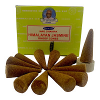 Himalaya Jasmine Dhoop Cone (Satya) 12 cones per pack