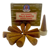 Palo Santo Dhoop Cone (Пало Санто)(Satya) 12 конусов в упаковке