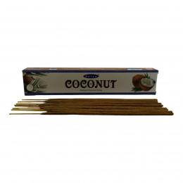 Coconut premium incence sticks (Кокос) (Satya) пилковий пахощі 15 гр.